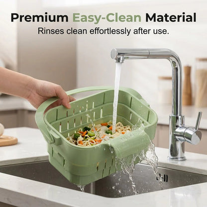 🏡✨ 2026 Upgraded Foldable Kitchen Sink Strainer – Cleaner Sink, Easier Life!