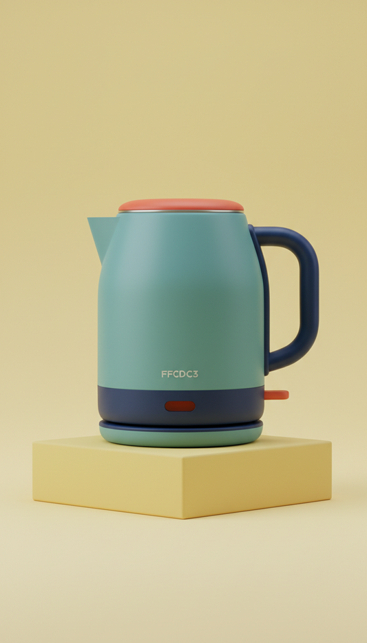 Compact Electric Kettle with Auto Shutoff