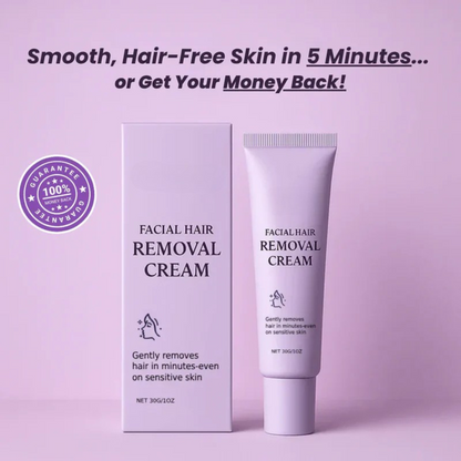 Facial Hair Removal Cream | 1+1 FREE