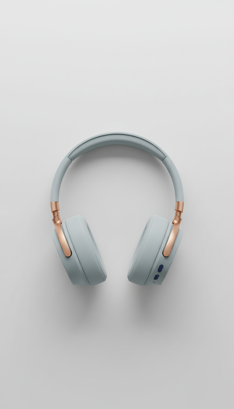 Minimalist Wireless Headphones Long Battery